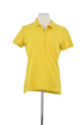 Polo Lacoste Jaune en Coton, taille L - Seconde Main