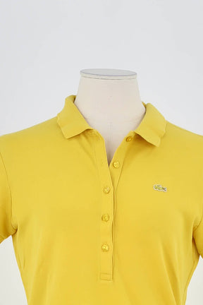 Polo Lacoste Jaune en Coton
