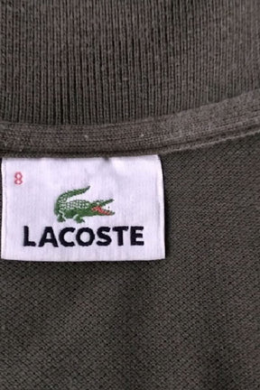 Polo Lacoste Kaki en Coton