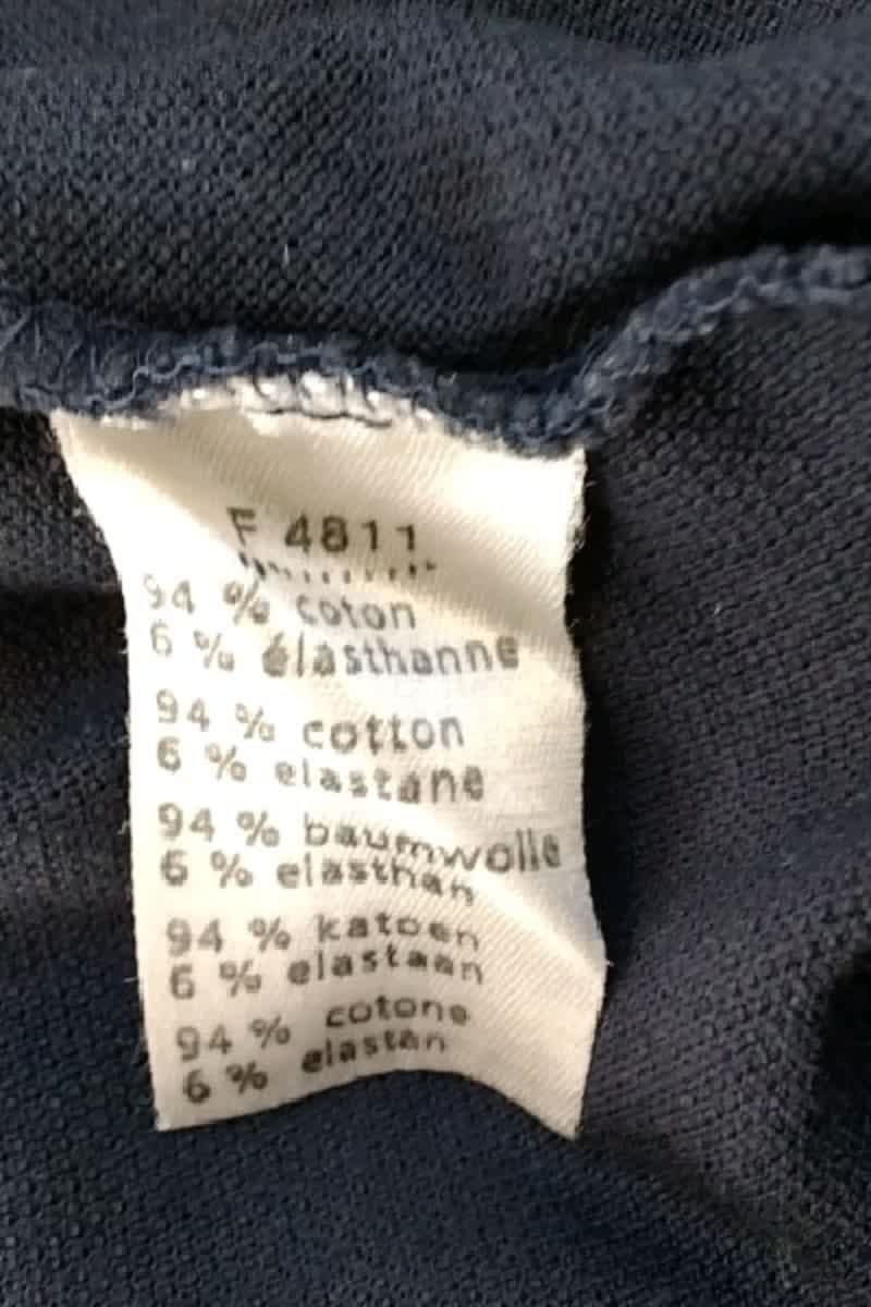 Polo Lacoste Marine en Coton