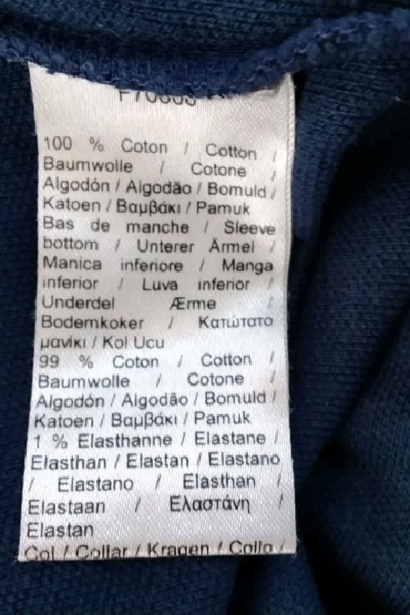 Polo Lacoste Marine en Coton