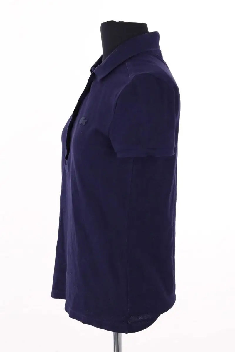 Polo Lacoste Marine en Coton