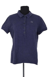 Polo Lacoste Marine en Coton, taille XXXL - Seconde Main