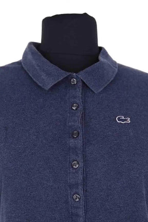 Polo Lacoste Marine en Coton