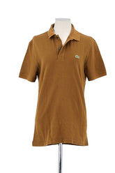Polo Lacoste Marron en Coton, taille XL - Seconde Main