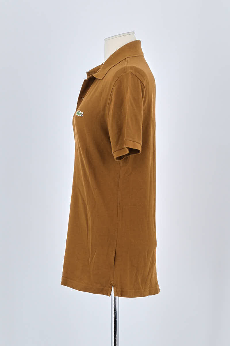 Polo Lacoste Marron en Coton