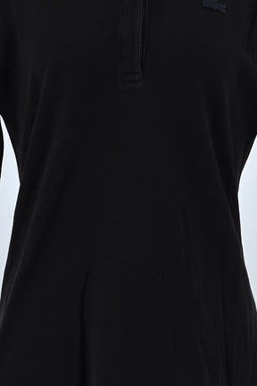 Polo Lacoste Noir en Coton