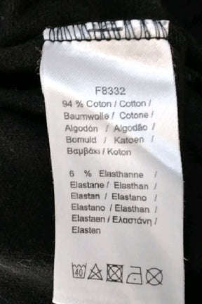 Polo Lacoste Noir en Coton