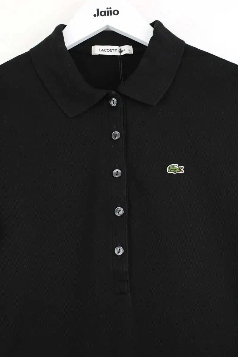 Polo Lacoste Noir en Coton