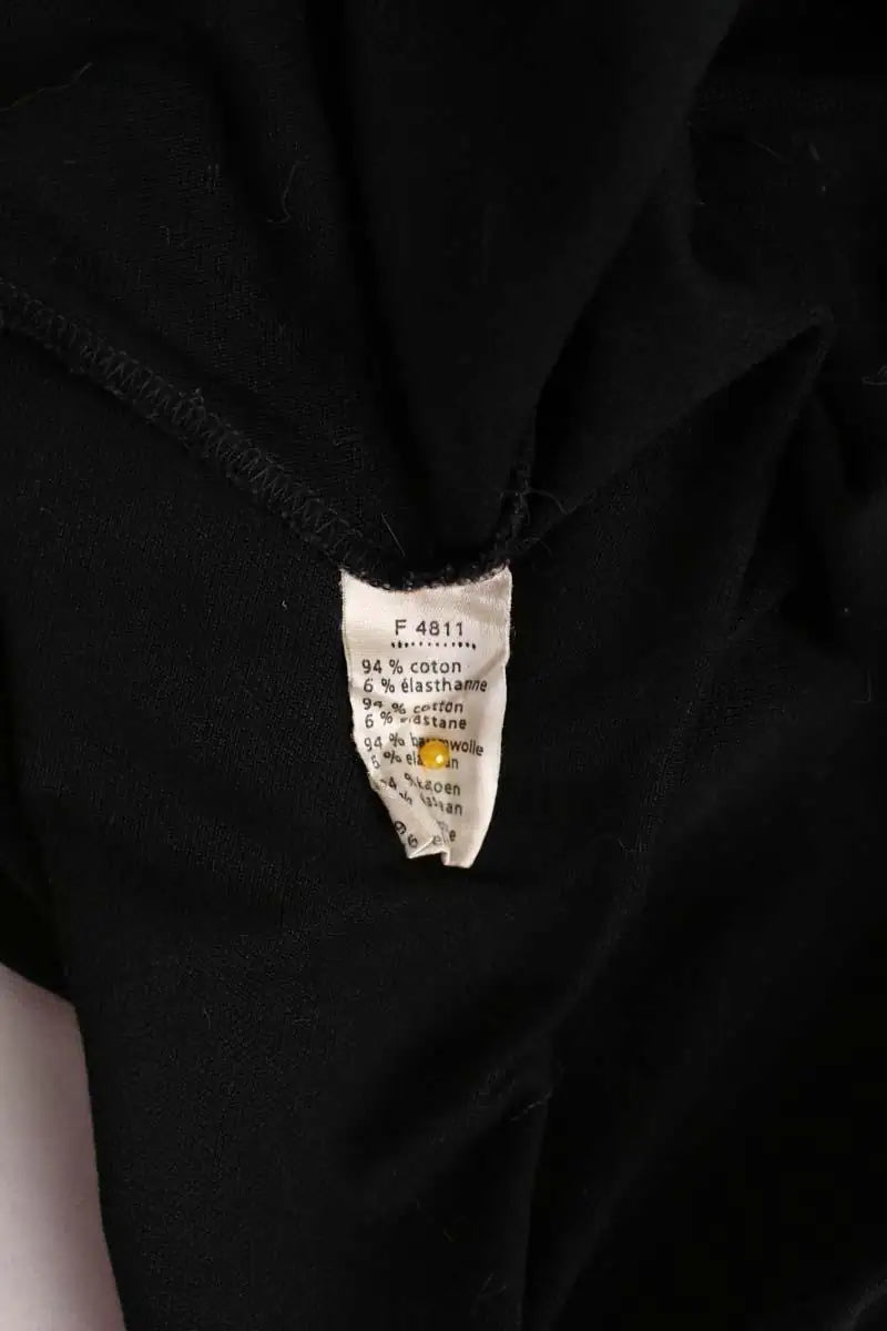 Polo Lacoste Noir en Coton