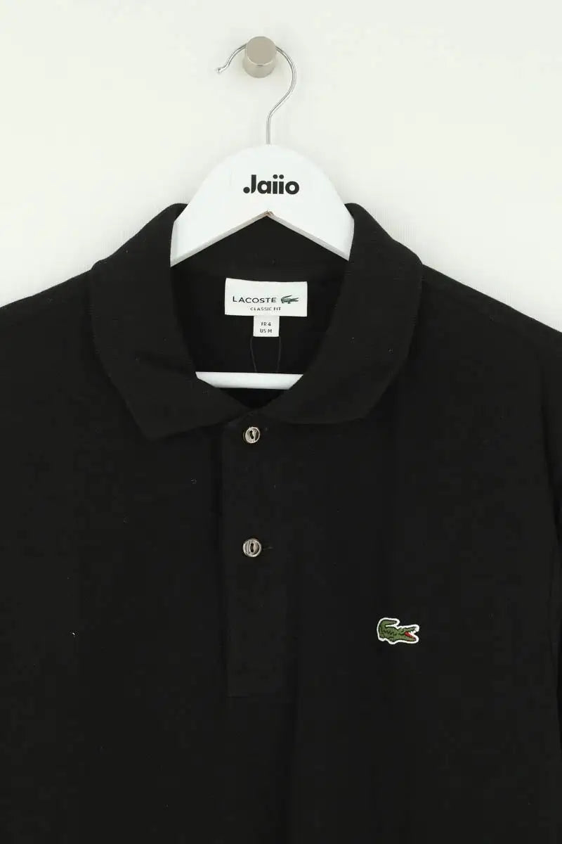 Polo Lacoste Noir en Coton