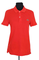 Polo Lacoste Orange en Coton, taille M - Seconde Main