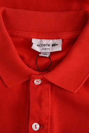 Polo Lacoste Orange en Coton