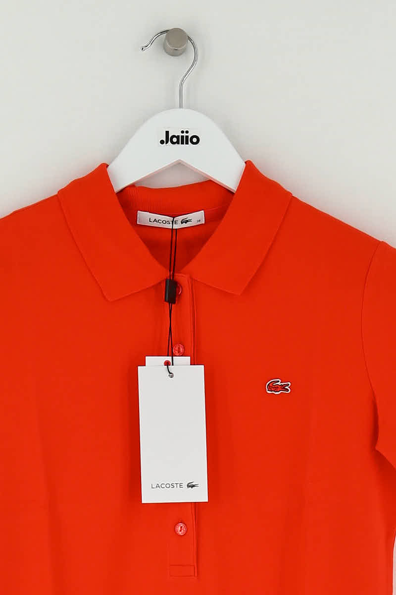Polo Lacoste Orange en Coton