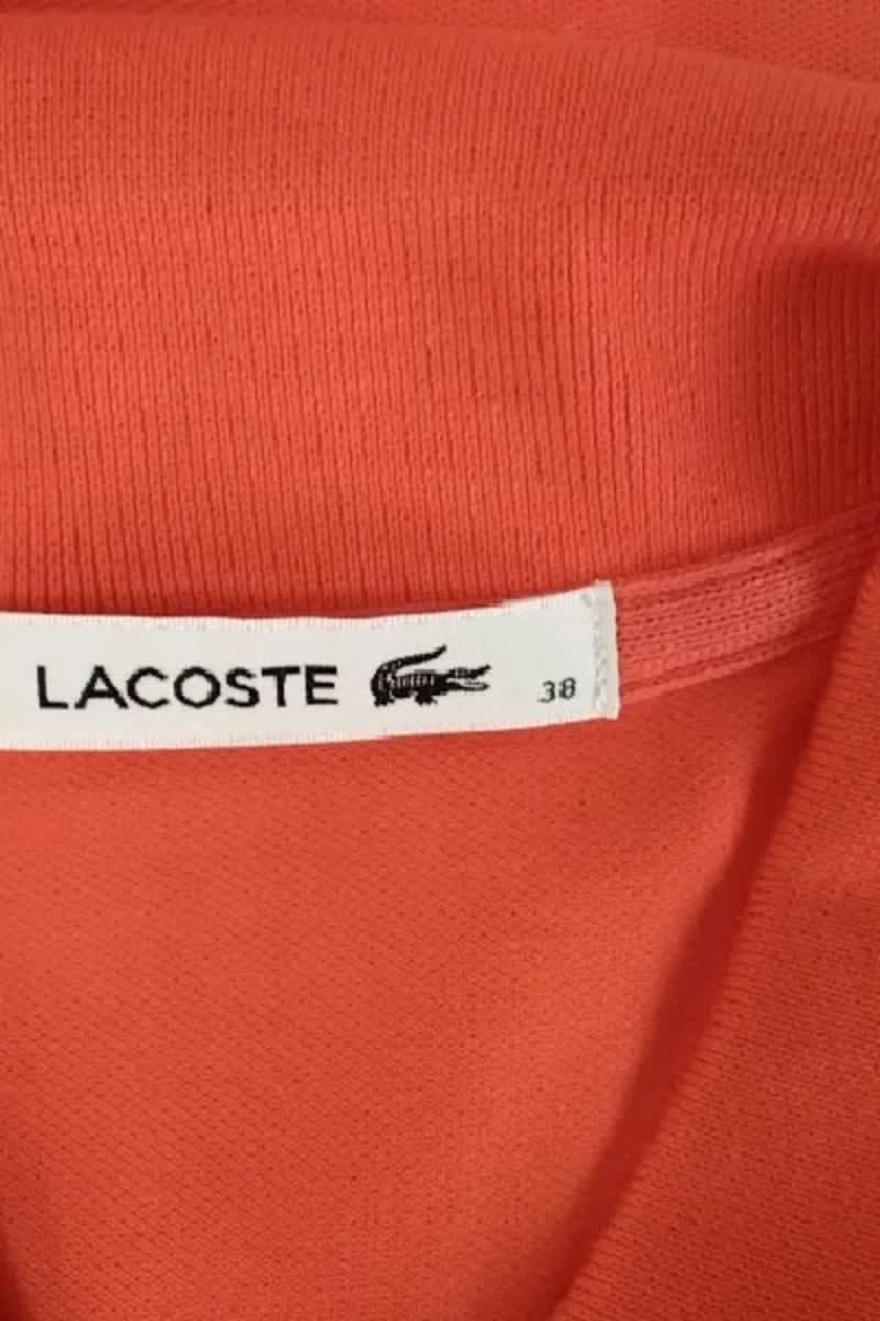 Polo Lacoste Orange en Coton