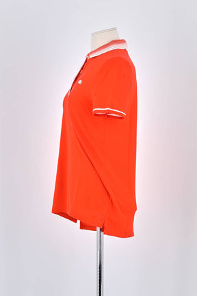 Polo Lacoste Orange en Coton