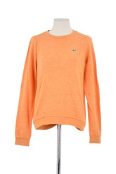Polo Lacoste Orange en Coton, taille S - Seconde Main