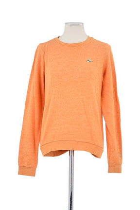 Polo Lacoste Orange en Coton, taille S - Seconde Main