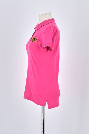 Polo Lacoste Rose en Coton
