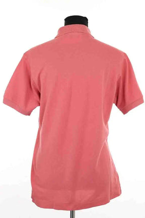 Polo Lacoste Rose en Coton