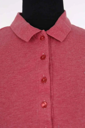 Polo Lacoste Rose en Coton