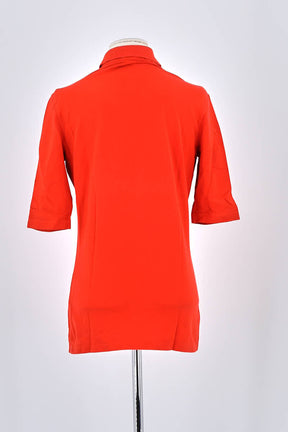 Polo Lacoste Rouge en Coton