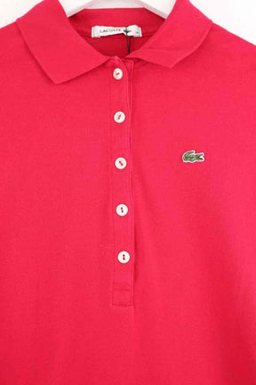 Polo Lacoste Rouge en Coton