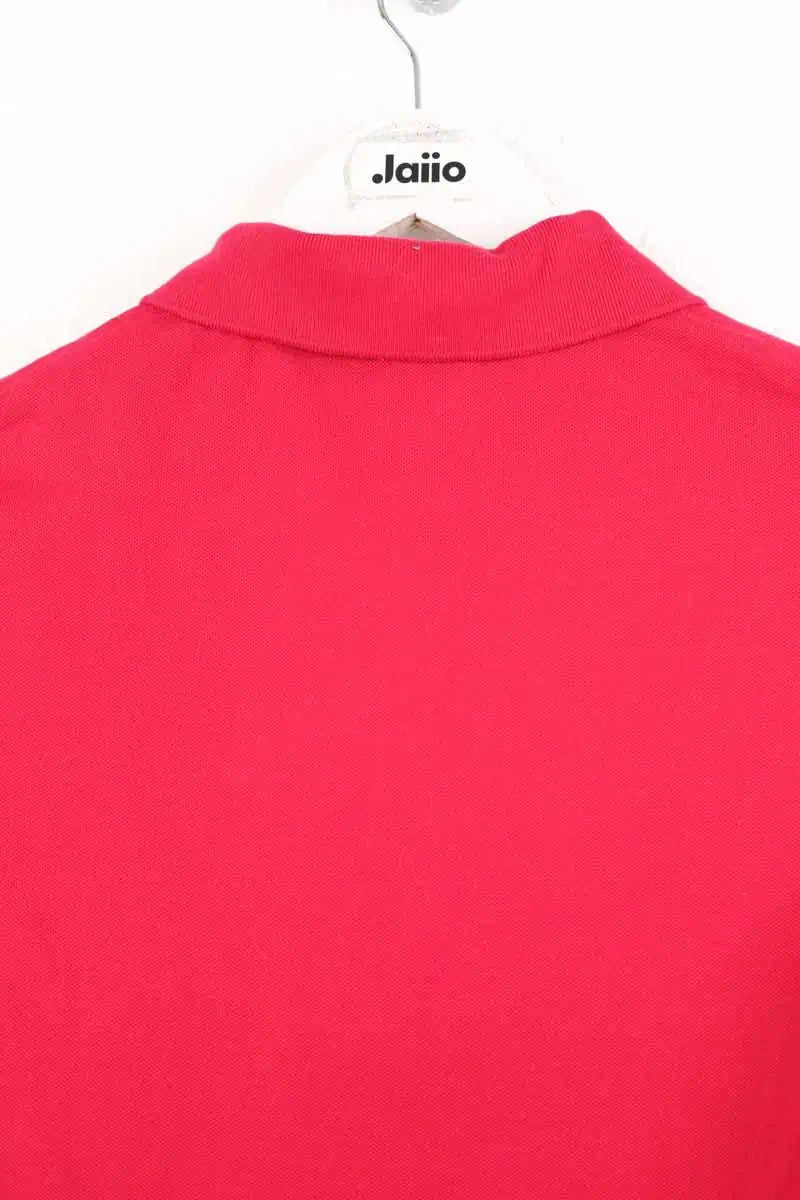 Polo Lacoste Rouge en Coton
