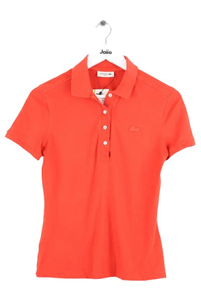 Polo Lacoste Rouge en Coton, taille S - Seconde Main