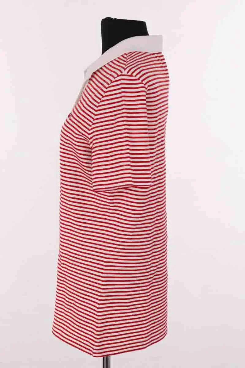 Polo Lacoste Rouge en Coton