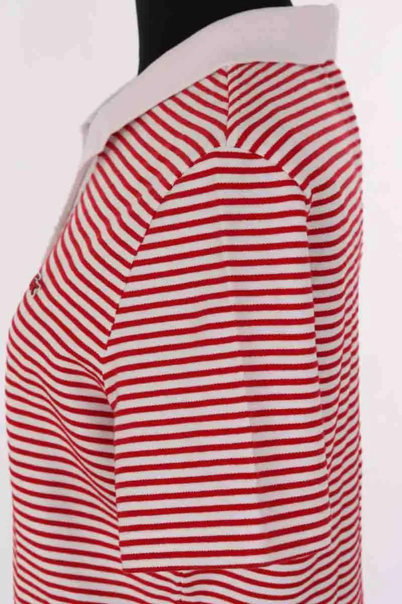 Polo Lacoste Rouge en Coton