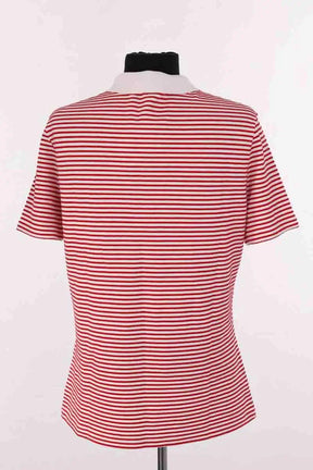 Polo Lacoste Rouge en Coton