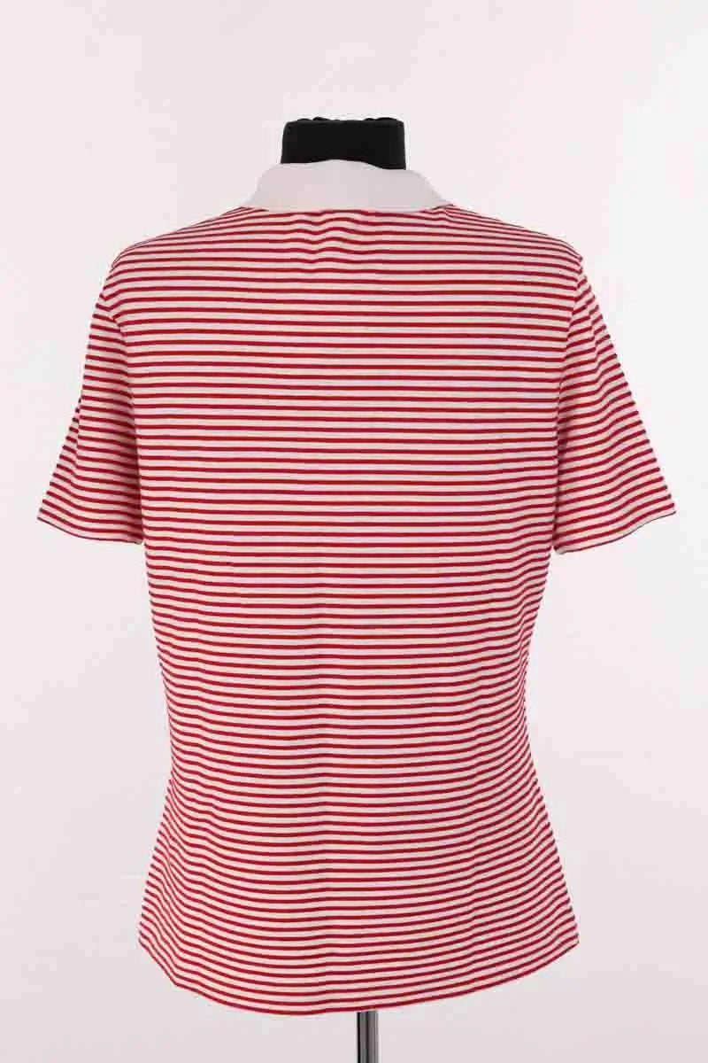 Polo Lacoste Rouge en Coton