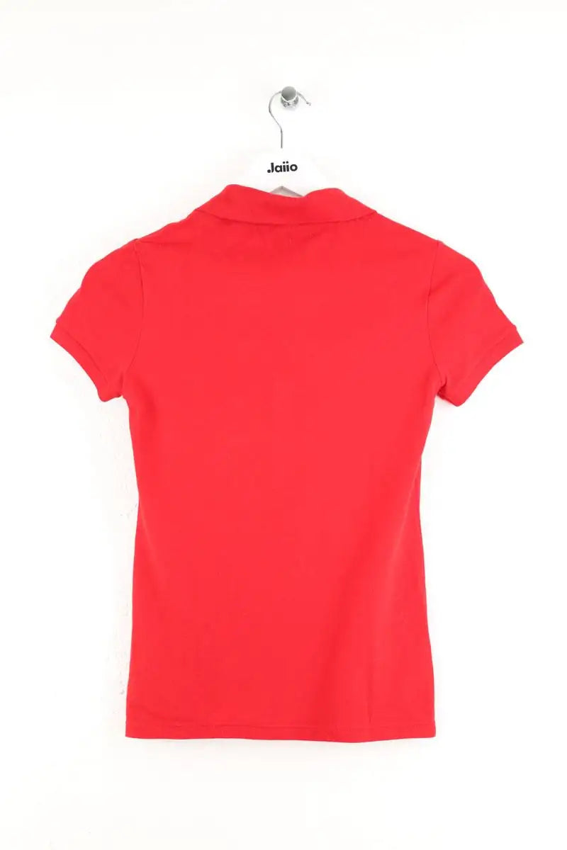 Polo Lacoste Rouge en Coton