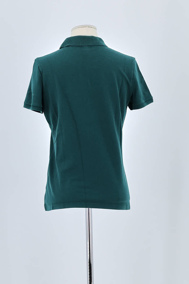 Polo Lacoste Vert en Coton