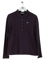 Polo Lacoste Violet en Coton, taille L - Seconde Main