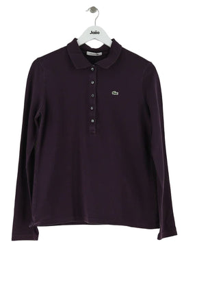 Polo Lacoste Violet en Coton, taille L - Seconde Main