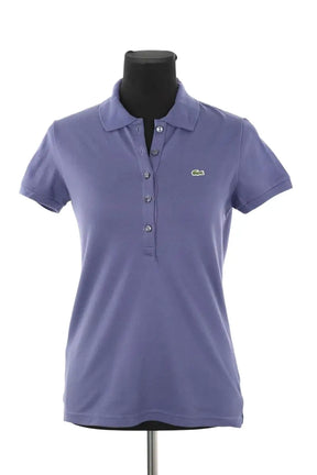 Polo Lacoste Violet en Coton, taille M - Seconde Main