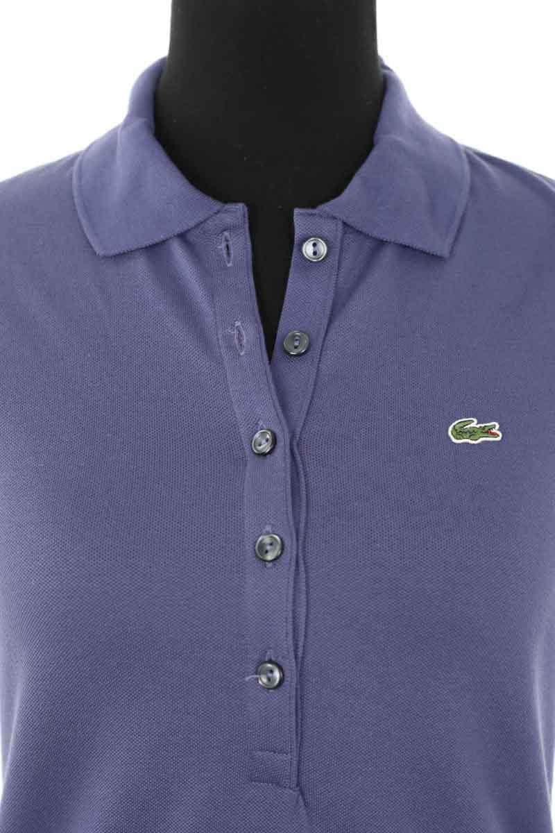 Polo Lacoste Violet en Coton