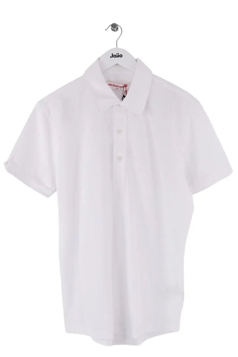 Polo Orlebar Brown Blanc en Coton, taille L - Seconde Main