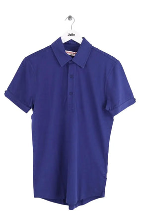 Polo Orlebar Brown Marine en Coton, taille L - Seconde Main