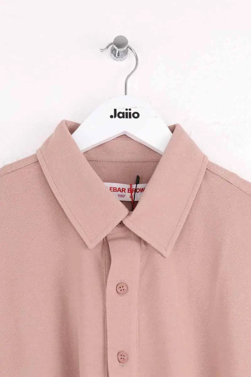 Polo Orlebar Brown Rose en Coton