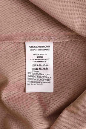 Polo Orlebar Brown Rose en Coton