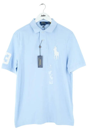 Polo Ralph Lauren Bleu en Coton, taille M - Seconde Main