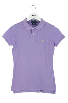 Polo Ralph Lauren Violet en Coton, taille S - Seconde Main