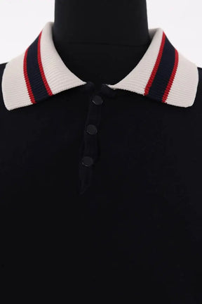 Polo Sandro Marine en Coton