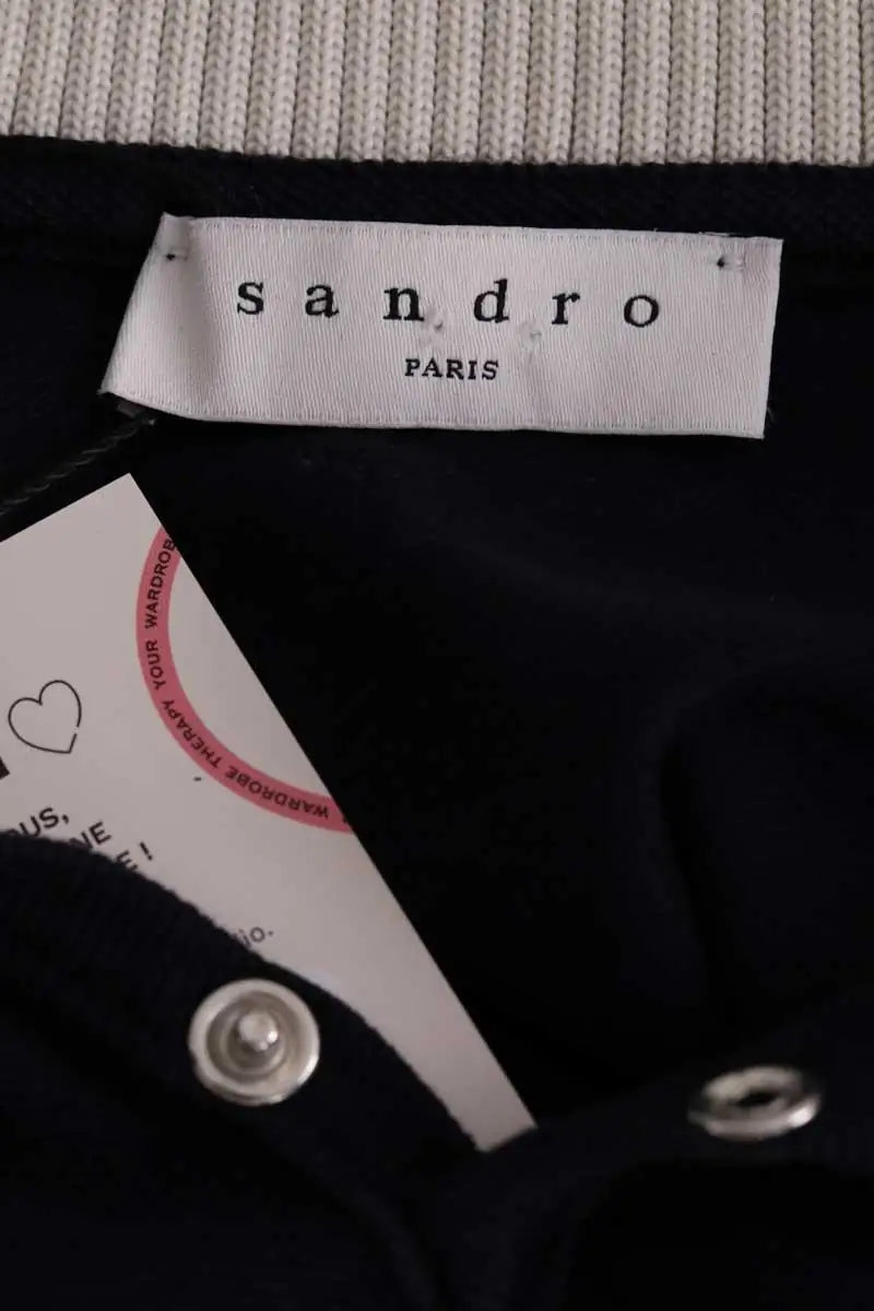 Polo Sandro Marine en Coton