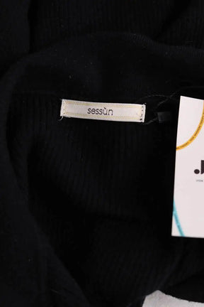 Polo Sessun Noir en Coton