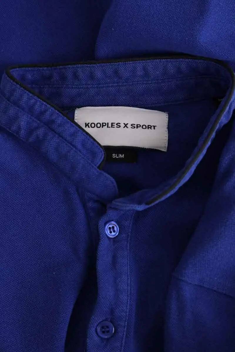 Polo The Kooples Bleu en Coton