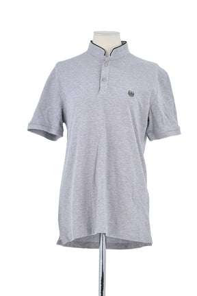 Polo The Kooples Gris en Coton, taille M - Seconde Main
